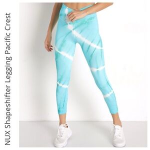Nux Shapeshifter 7/8 Leggings in Pacific Crest NWT Size small
